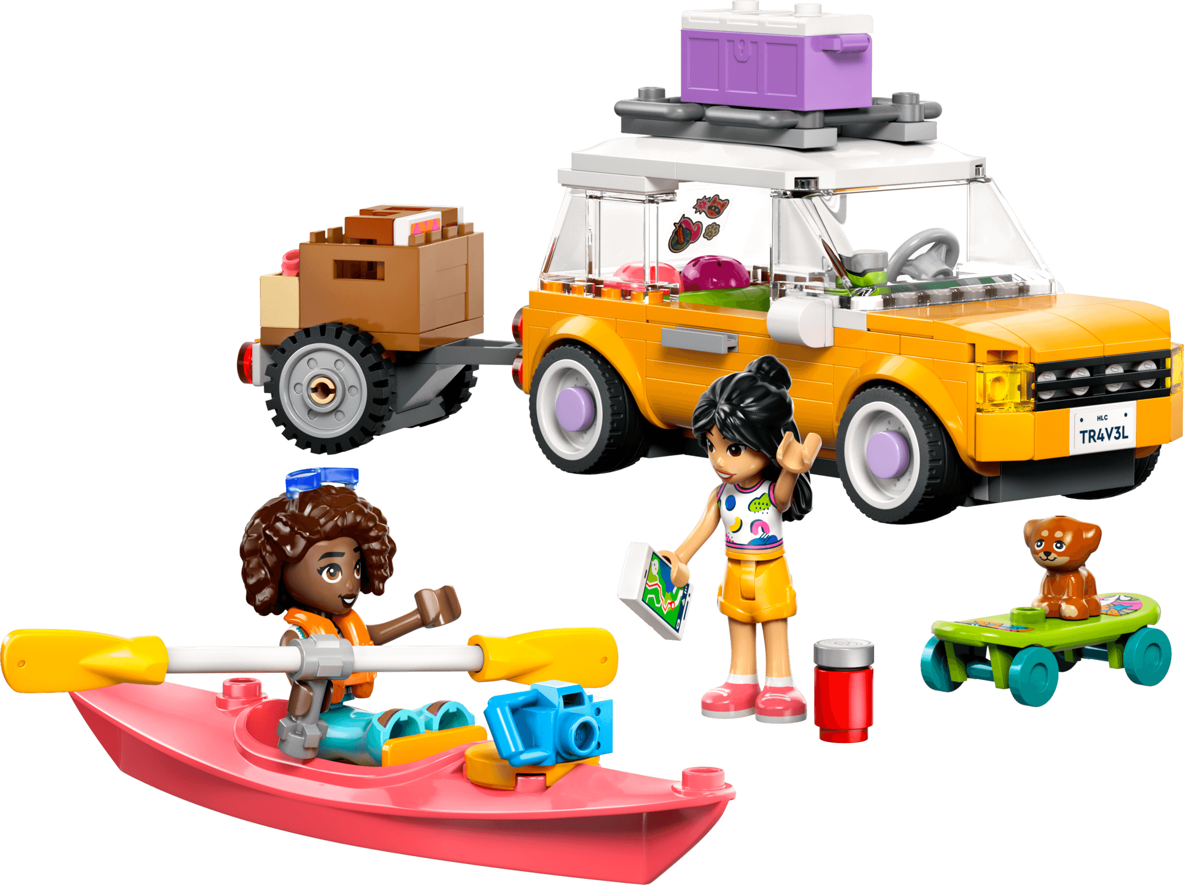 Friendship Road-Trip Travel Car