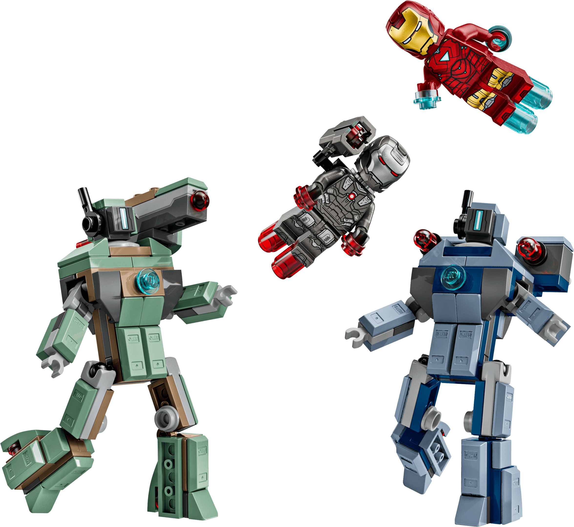 Iron Man & War Machine vs. Hammer Drones