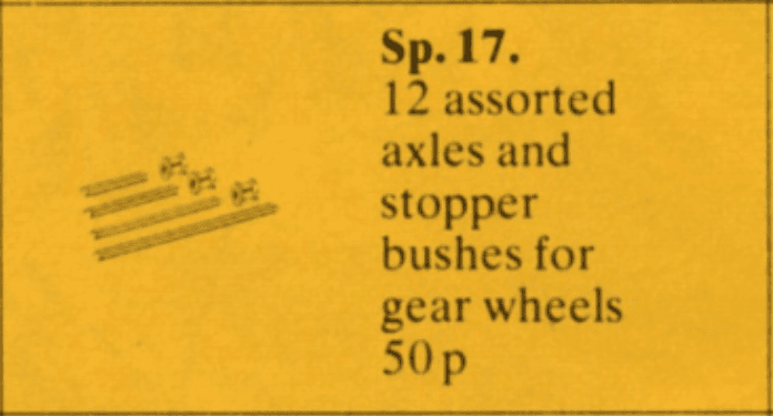 Axles with Connectors