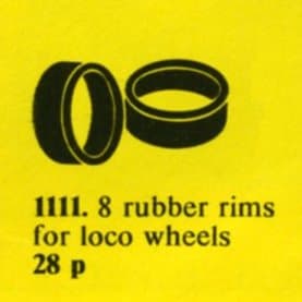 Rubber Rims for Locomotive Wheels