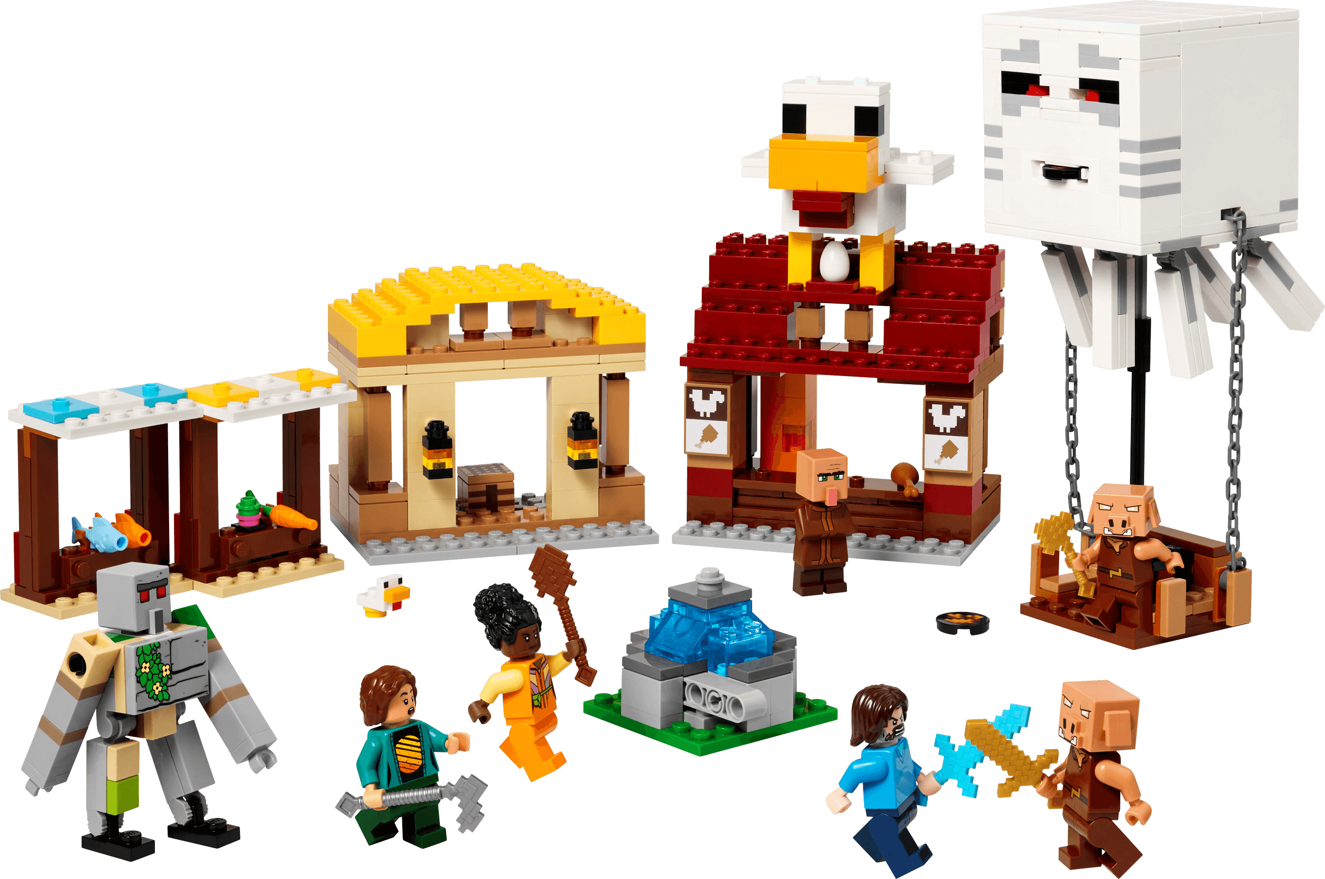 The Ghast Balloon Village Attack