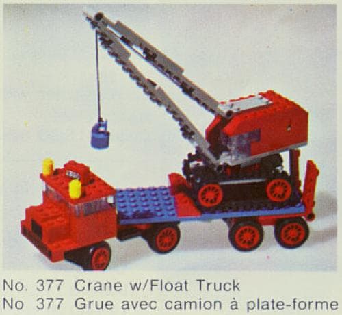 Crane with Float Truck