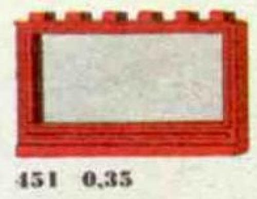 1 x 6 x 3 Window, Red or White