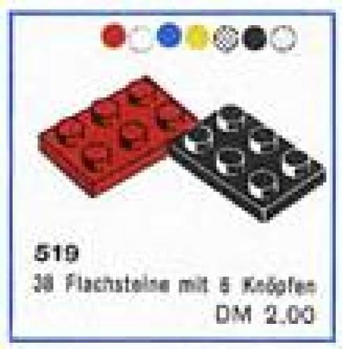 2 x 3 Plates (cardboard box version)