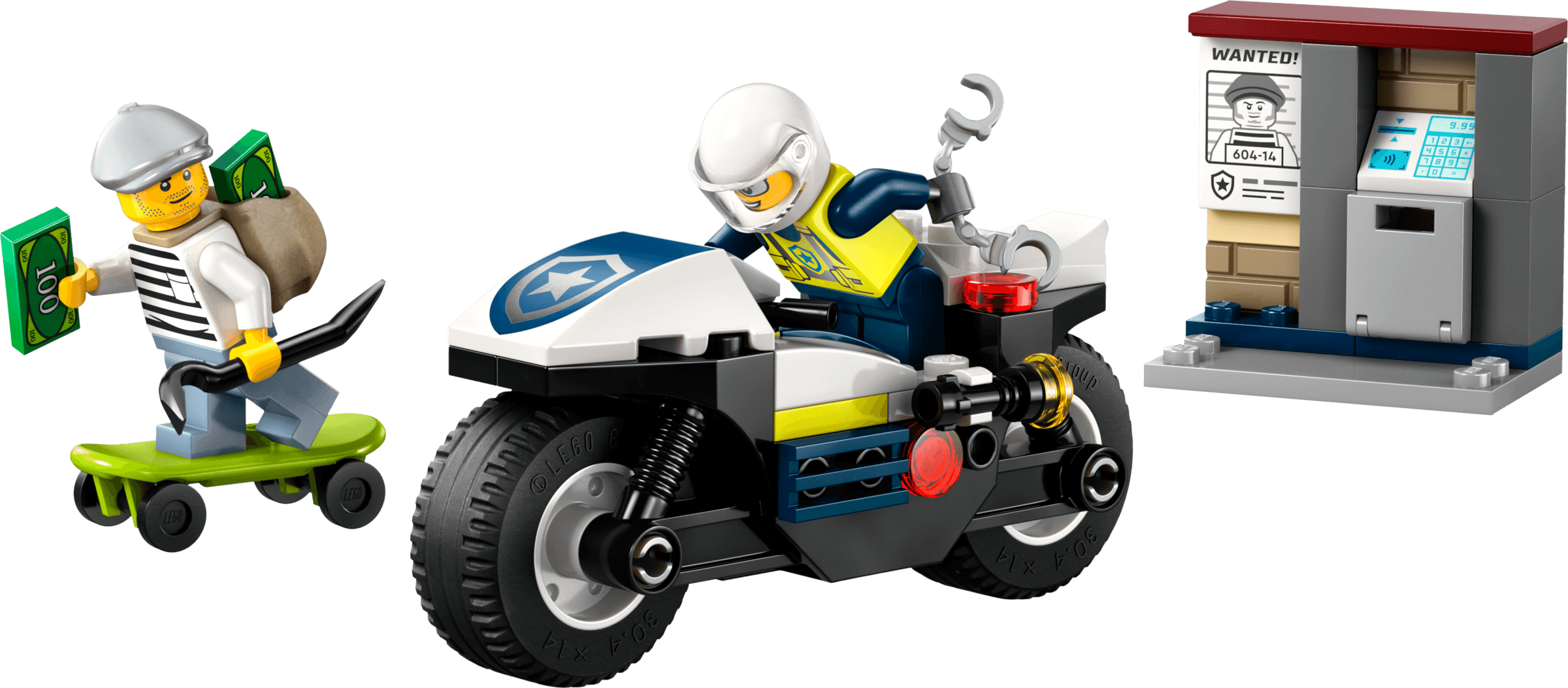 Police Motorcycle chase