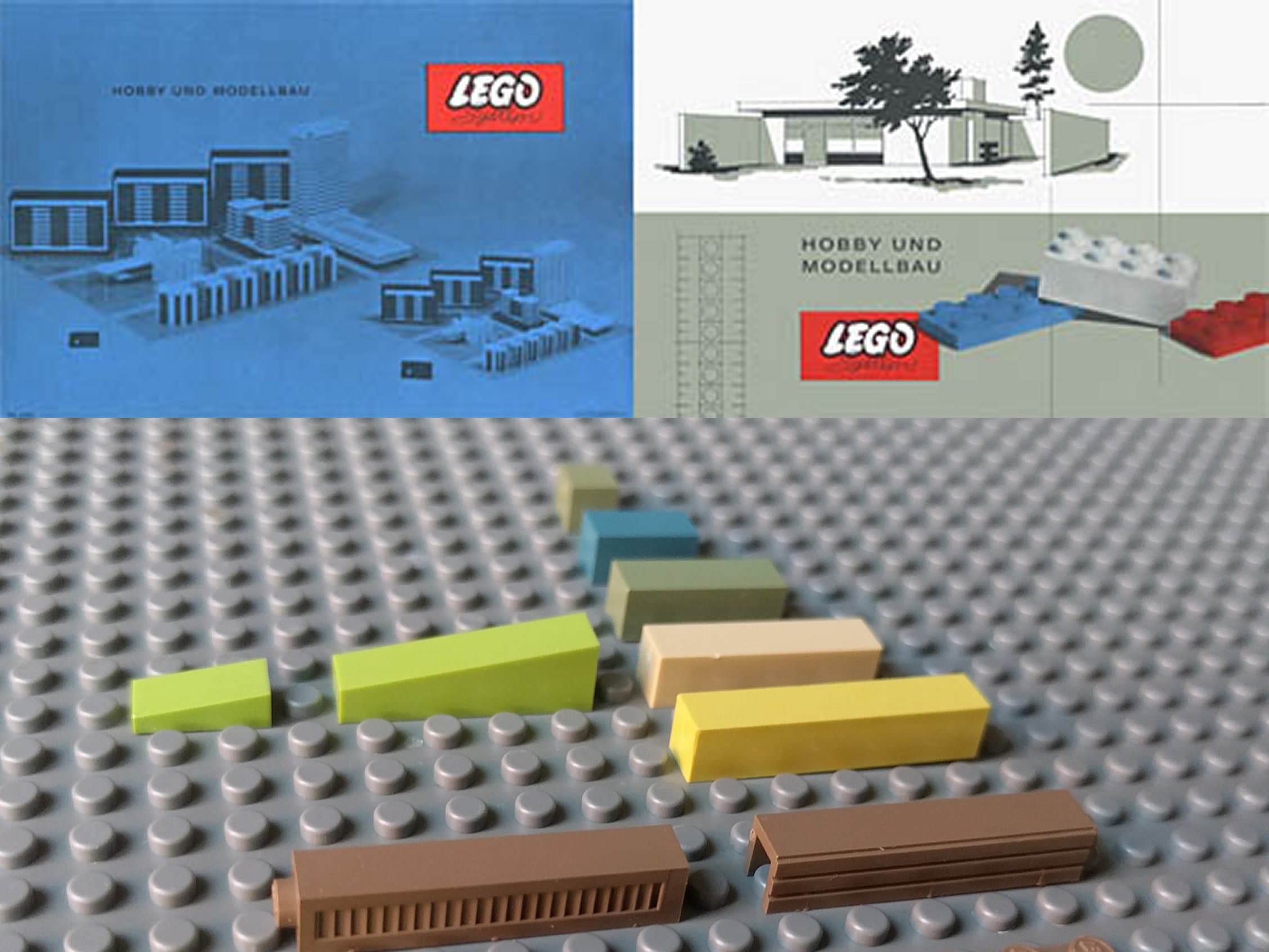 Unused Modulex parts sold by LEGO