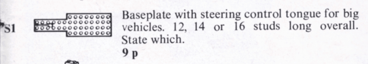 Baseplate with Steering Control Tongue
